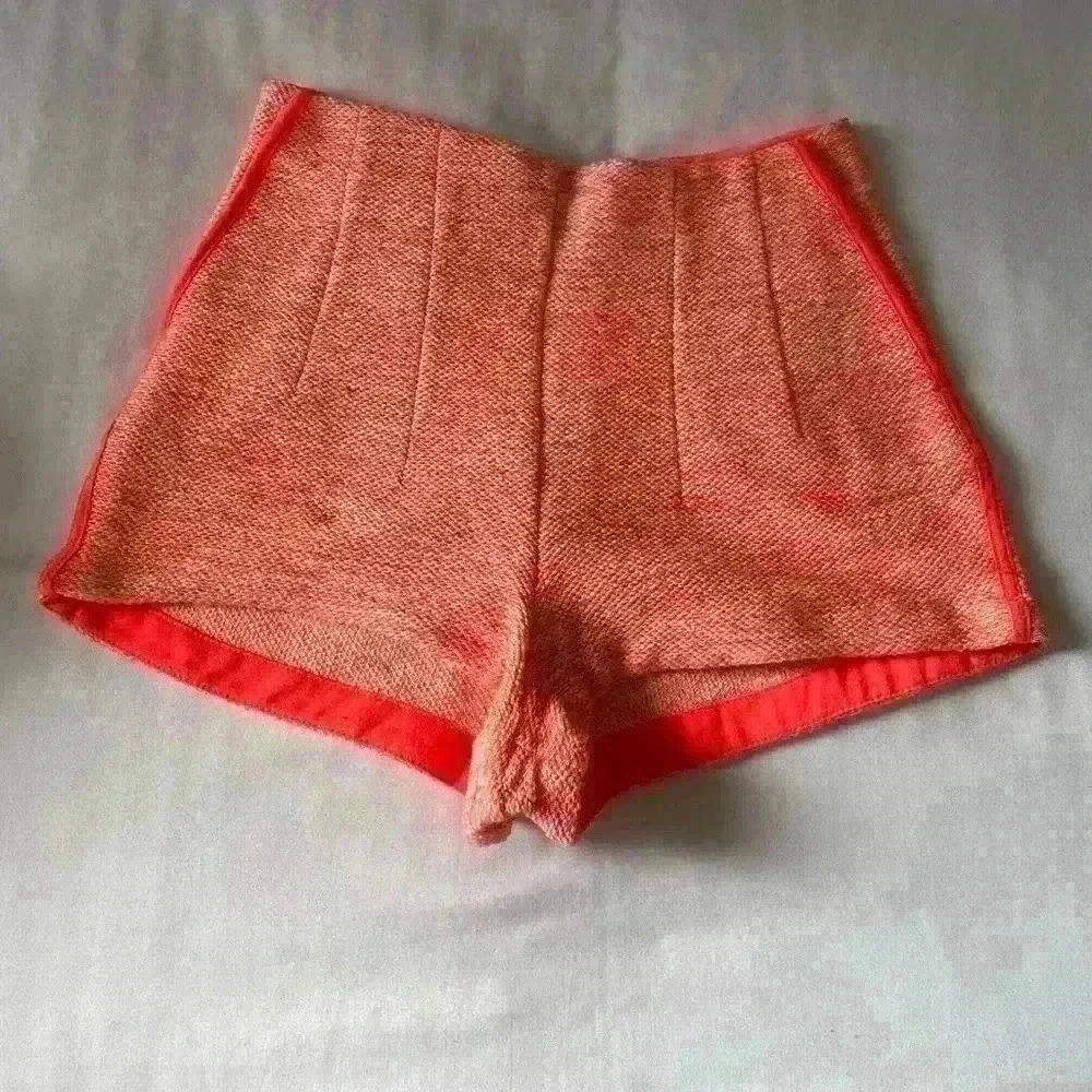 H&M Neon Pink Orange Shorts
